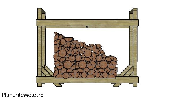 Planuri pentru suport pentru lemne de foc