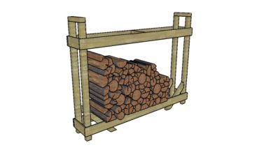 Suport de lemne de foc DIY